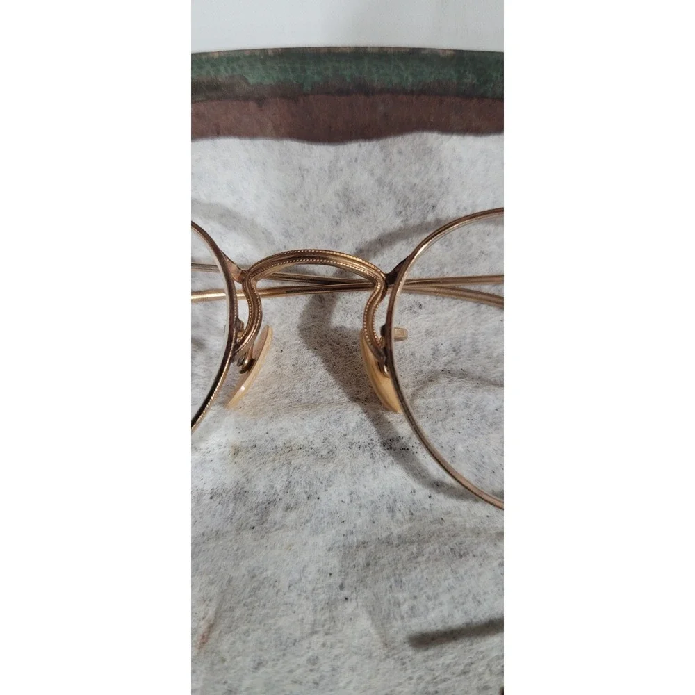 Vintage FUL-VUE 1930's 12K Gold Filled eyeglasses W/Case.